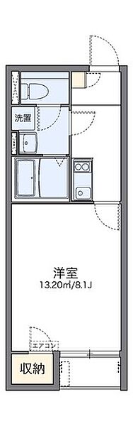 レオネクスト美　ｅｇａｏ ｜広島県広島市南区東雲2丁目(賃貸アパート1K・1階・26.09㎡)の写真 その2