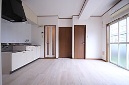 ファミール牛田 1階ワンルームのリビング/ダイニング