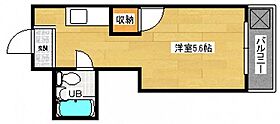 宇品コーポ  ｜ 広島県広島市南区宇品東2丁目（賃貸マンション1R・2階・15.62㎡） その2