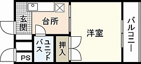 広島県広島市西区天満町（賃貸マンション1K・2階・22.50㎡） その2