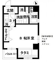 セレクト縮景園  ｜ 広島県広島市中区上幟町（賃貸マンション1K・6階・33.20㎡） その2