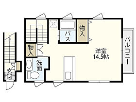 ラ・ポルト江波  ｜ 広島県広島市中区江波南1丁目（賃貸アパート1R・2階・34.00㎡） その2