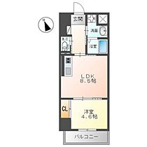 eCloud  ｜ 広島県広島市南区東雲本町2丁目（賃貸マンション1LDK・5階・36.00㎡） その2