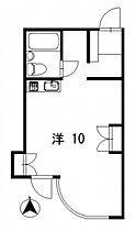 SNビル  ｜ 広島県広島市南区出汐4丁目（賃貸マンション1R・2階・23.46㎡） その2