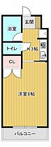 広島県広島市東区愛宕町（賃貸マンション1K・2階・24.30㎡） その2