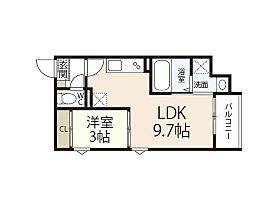 REGALEST 江波東  ｜ 広島県広島市中区江波東1丁目（賃貸アパート1LDK・1階・30.78㎡） その1