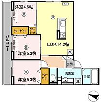 オリーブ東雲本町  ｜ 広島県広島市南区東雲本町1丁目（賃貸アパート3LDK・3階・68.14㎡） その2