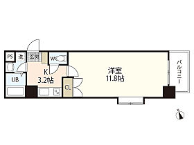 フォルム幟町  ｜ 広島県広島市中区橋本町（賃貸マンション1DK・6階・29.39㎡） その2