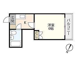 エステート18東雲  ｜ 広島県広島市南区東雲2丁目（賃貸マンション1K・2階・18.00㎡） その2