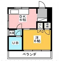 間取図画像 1DK