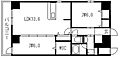 ラ・テール袋町公園前11階14.3万円
