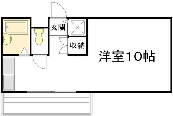 上幟町ビル ｜広島県広島市中区上幟町(賃貸マンション1R・6階・24.15㎡)の写真 その2