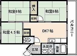 間取図画像 3DK