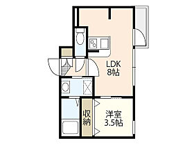 月光江波本町　さくら  ｜ 広島県広島市中区江波本町（賃貸アパート1LDK・1階・28.17㎡） その2