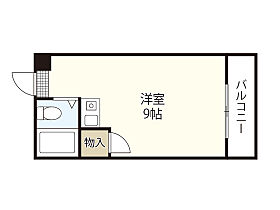 広島県広島市西区草津東2丁目（賃貸マンション1R・2階・18.00㎡） その2