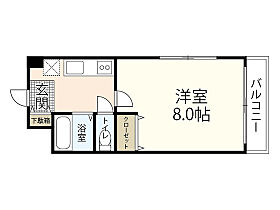 ナカシマビル  ｜ 広島県広島市中区本川町2丁目（賃貸マンション1K・2階・24.07㎡） その2