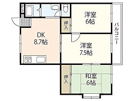 広島県広島市安芸区矢野東5丁目（賃貸マンション3LDK・3階・59.83㎡） その2