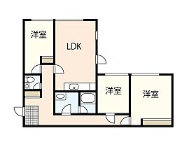 広島県広島市西区三滝本町2丁目（賃貸マンション3LDK・2階・73.00㎡） その2