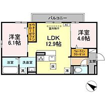 広島県東広島市八本松飯田6丁目（賃貸アパート2LDK・1階・55.27㎡） その2