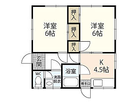 広島県広島市安芸区中野2丁目（賃貸一戸建2K・--・40.00㎡） その1