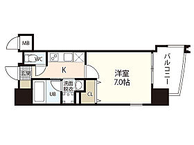 広島県広島市東区若草町（賃貸マンション1K・10階・23.54㎡） その1