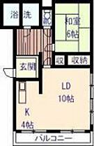 タウンコート桃山  ｜ 広島県安芸郡府中町桃山1丁目（賃貸マンション1LDK・2階・53.00㎡） その2