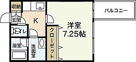 アルル国泰寺  ｜ 広島県広島市中区国泰寺町1丁目（賃貸マンション1K・11階・25.36㎡） その2