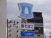 コンビニ「ローソン県立広島病院店まで593ｍ」