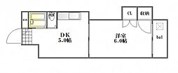 間取図画像 1DK