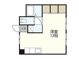 新見ビル ワンルームの間取図画像