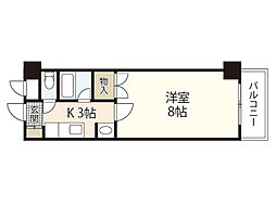 エスポア・コーポ3 1Kの間取図画像