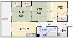 プラザMAC 3LDKの間取図画像