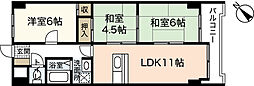 フォーラム180 3LDKの間取図画像