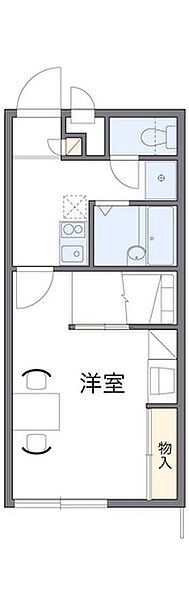 レオパレスフィオーレ ｜広島県広島市安佐南区東原2丁目(賃貸アパート1K・1階・22.70㎡)の写真 その2