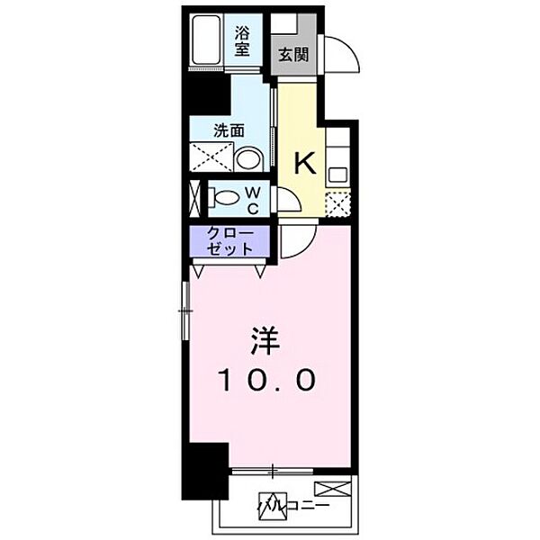 ワンダフルパレスNI ｜広島県広島市西区西観音町(賃貸マンション1K・9階・31.97㎡)の写真 その2