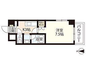 シャルマン財官III  ｜ 広島県広島市安佐南区川内1丁目（賃貸マンション1K・1階・25.06㎡） その2