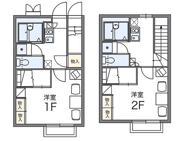 レオパレスリベイン ｜広島県広島市安佐南区川内4丁目(賃貸アパート1K・1階・23.97㎡)の写真 その2