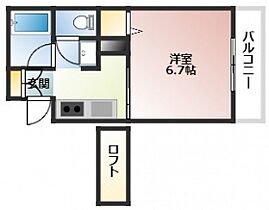 広島県広島市安佐南区長束西1丁目（賃貸アパート1K・1階・23.00㎡） その2