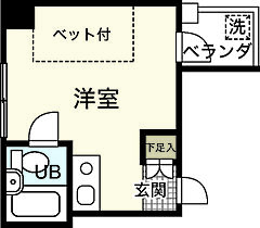 広島県広島市中区西十日市町（賃貸マンション1R・3階・15.17㎡） その2