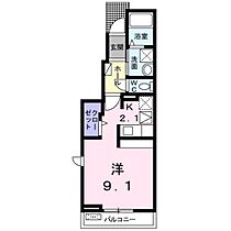 シャンドールI  ｜ 広島県広島市安佐南区八木4丁目（賃貸アパート1R・1階・30.00㎡） その2