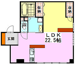 広島県広島市南区皆実町5丁目（賃貸マンション1R・2階・60.54㎡） その2