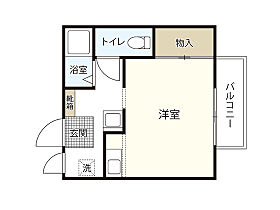 広島県広島市中区広瀬町（賃貸アパート1R・1階・21.71㎡） その2