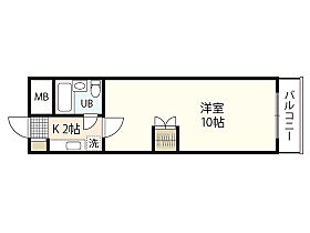 広島県広島市中区広瀬町（賃貸マンション1K・4階・24.00㎡） その2