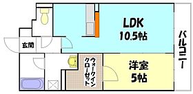 広島県広島市南区段原山崎3丁目（賃貸マンション1LDK・5階・38.23㎡） その2