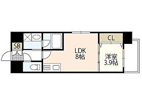 広島県広島市南区宇品海岸2丁目（賃貸マンション1LDK・2階・31.26㎡） その2