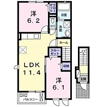 広島県広島市安佐南区伴東5丁目（賃貸アパート2LDK・2階・57.21㎡） その2