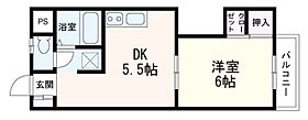 広島県広島市南区霞2丁目（賃貸アパート1DK・1階・22.07㎡） その2