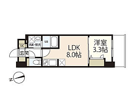 広島県広島市西区中広町1丁目（賃貸マンション1LDK・10階・29.87㎡） その2