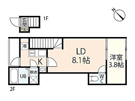 広島県広島市西区庚午中2丁目（賃貸アパート1LDK・2階・30.84㎡） その2