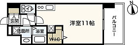 広島県広島市中区土橋町（賃貸マンション1R・5階・27.81㎡） その2